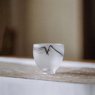 Concord & All Blessings Tea Set — hand-cast liuli tea set by Yuen Design