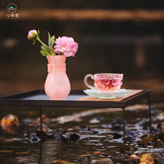 FloraDeity™ Twelve-August Crape Myrtle Coffee Cup
