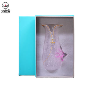 Lotus Cheongsam Art Vase