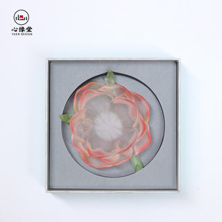 FloraDeity™ Twelve-February Plum Blossom Teacup Saucer