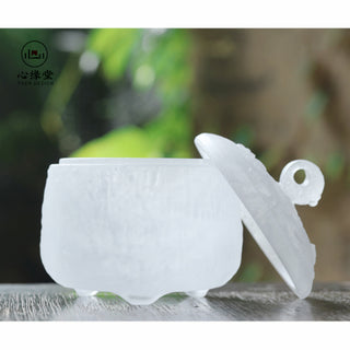 Qing-Style Tripod Hand Warmer Incense Burner