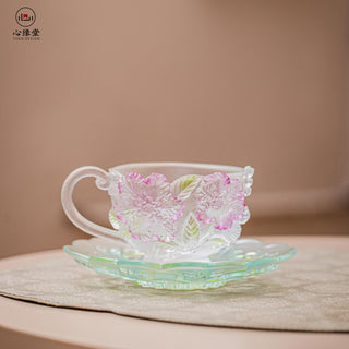 FloraDeity™ Twelve-August Crape Myrtle Coffee Cup