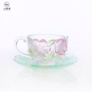 FloraDeity™ Twelve-August Crape Myrtle Coffee Cup