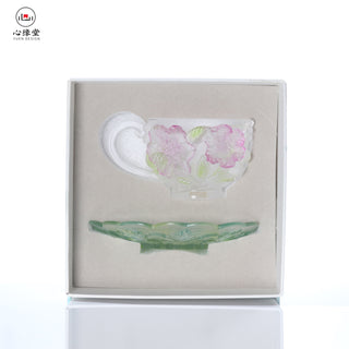 FloraDeity™ Twelve-August Crape Myrtle Coffee Cup