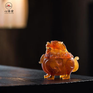 Mythical beast（Suanni）Incense Burner