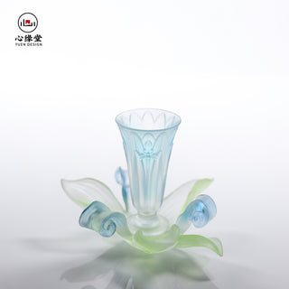 FloraDeity Twelve January Orchid Tea Set Gift Set