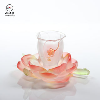 FloraDeity™ Twelve-February Plum Blossom Tea Set