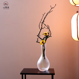 Long-Necked Tripod Art Vase