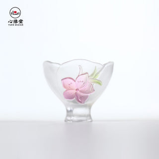 FloraDeity™ Twelve-March Peach Blossom Tea Set