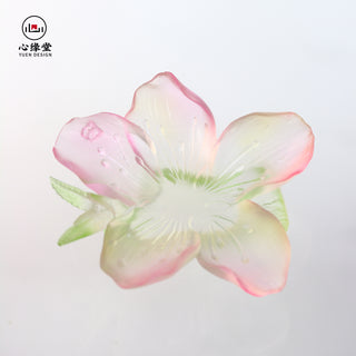 FloraDeity™ Twelve-March Peach Blossom Tea Set